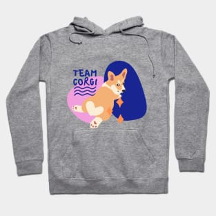 Team Corgi, dog lovers, Corgi lovers Hoodie